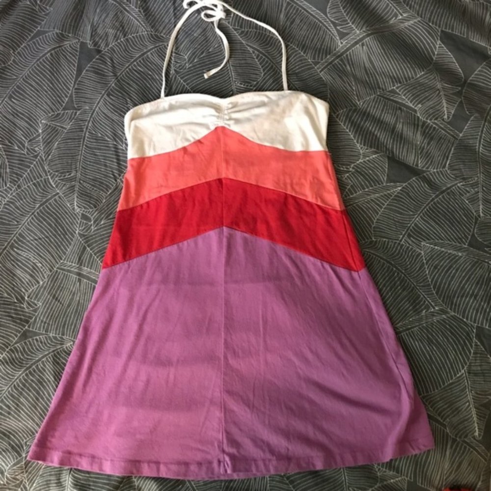 Aeropostale halter top mini sun dress cover up
